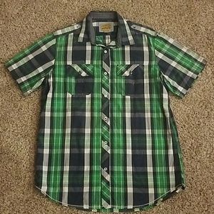 Men button shirt